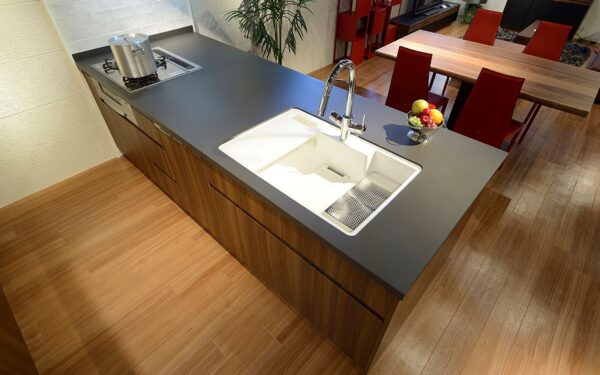 Chậu rửa chén Yoshimoto, HS810, 1 hố, đá nhân tạo, nhập khẩu Nhật Bản - Ảnh 5