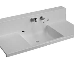 Alternative view of Chậu rửa mặt Yoshimoto 15.7 lít, chậu liền khối lưng cao, Nhật Bản - DH