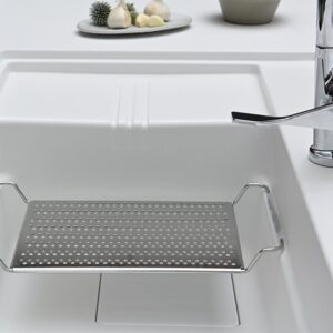 Alternative view of Chậu rửa bát 1 hố Yoshimoto 90 cm, đá cẩm thạch, nhập khẩu Nhật Bản - HS950