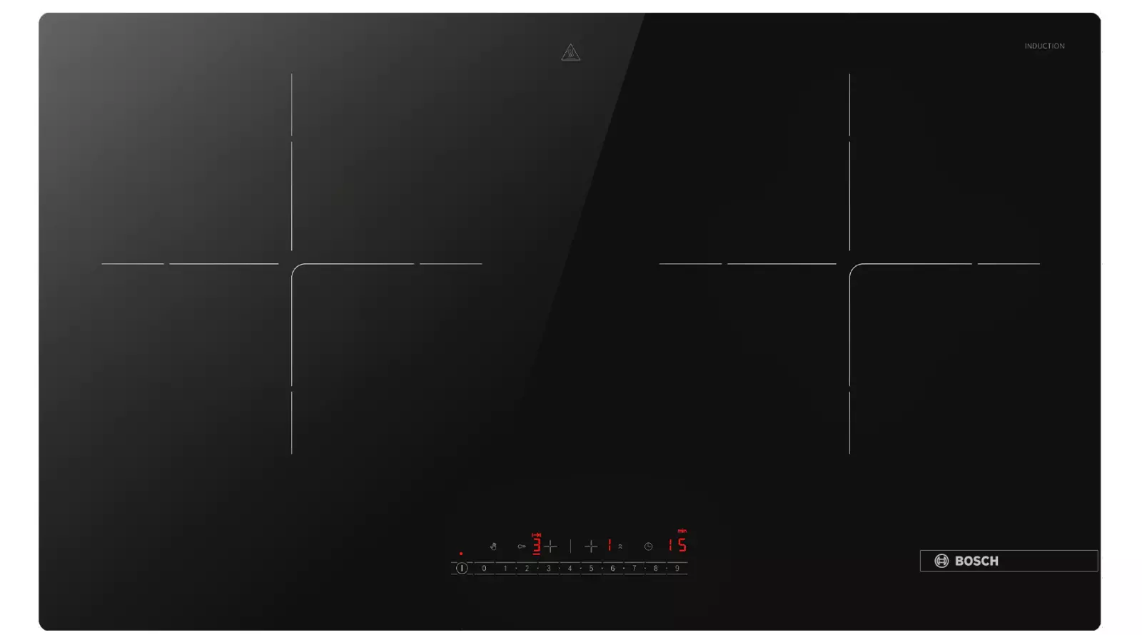 Bếp từ âm 2 vùng nấu Bosch, nhập khẩu Tây Ban Nha - PMI82566VN