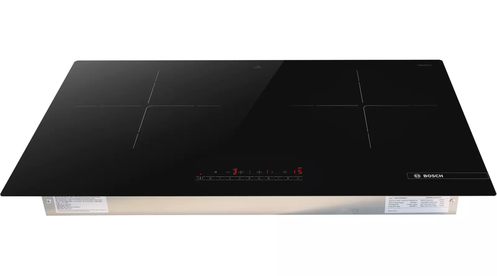 Bếp từ âm 2 vùng nấu Bosch, nhập khẩu Tây Ban Nha - PMI82566VN - Ảnh 3