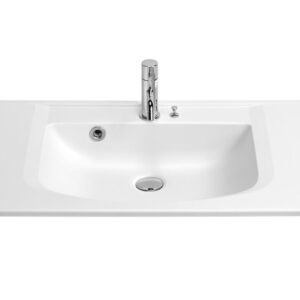 Chậu rửa mặt Yoshimoto, chậu liền khối nhỏ gọn, Nhật Bản – CT900