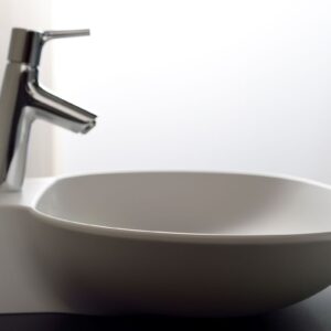 Alternative view of Chậu rửa mặt Yoshimoto, đá cẩm thạch BMC, đặt bàn cao cấp, Nhật Bản – SH4556