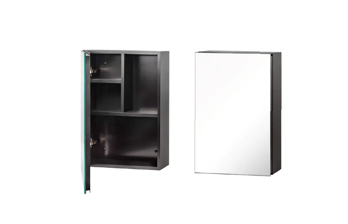 Tủ treo tường có đợt, gương mở - MD6060 - Ảnh 2