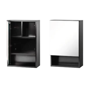 Alternative view of Tủ treo tường có đợt, gương mở kèm hộc mở - MDE4560