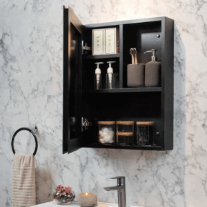 Tủ treo tường có đợt, gương hậu - ME6070