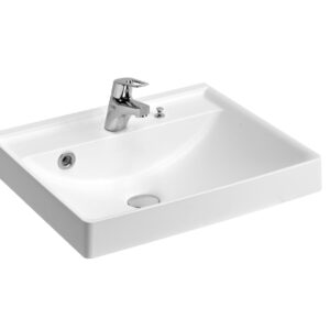 Alternative view of Chậu rửa mặt Yoshimoto, đá cẩm thạch BMC, đặt bàn, Nhật Bản – SQR II-600