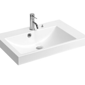 Alternative view of Chậu rửa mặt Yoshimoto 11 lít, đá cẩm thạch BMC, đặt bàn, Nhật Bản – SQR750