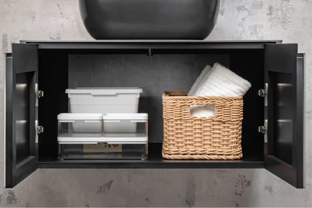 Tủ Lavabo hợp kim tủ dưới cánh mở - V885 - Ảnh 3